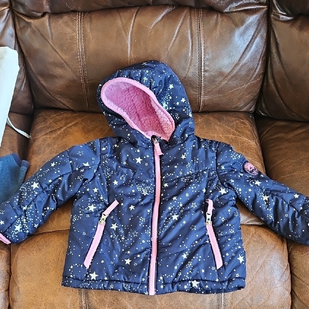 Gerry Weber Pink Fleece Jacket with Starry Lining